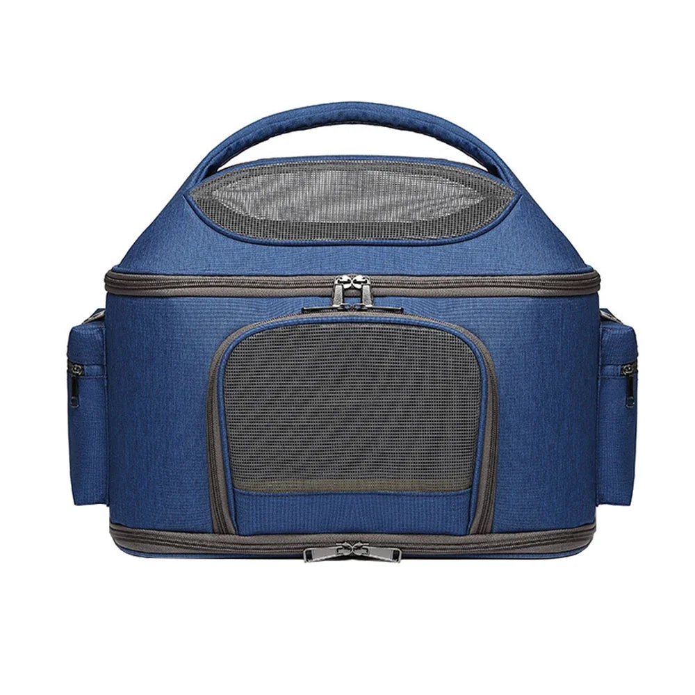 Collapsible Mesh Traveling Handbag Portable Cats And Dogs Pet Shoulder Bag Pet Handbag Dog Carrier Pet Travel Shoulder Bag