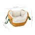 Portable car dog and cat bed for small to medium-sized dogs and all cat breeds, warm large pet bed, thickened cat bed, dog bed,