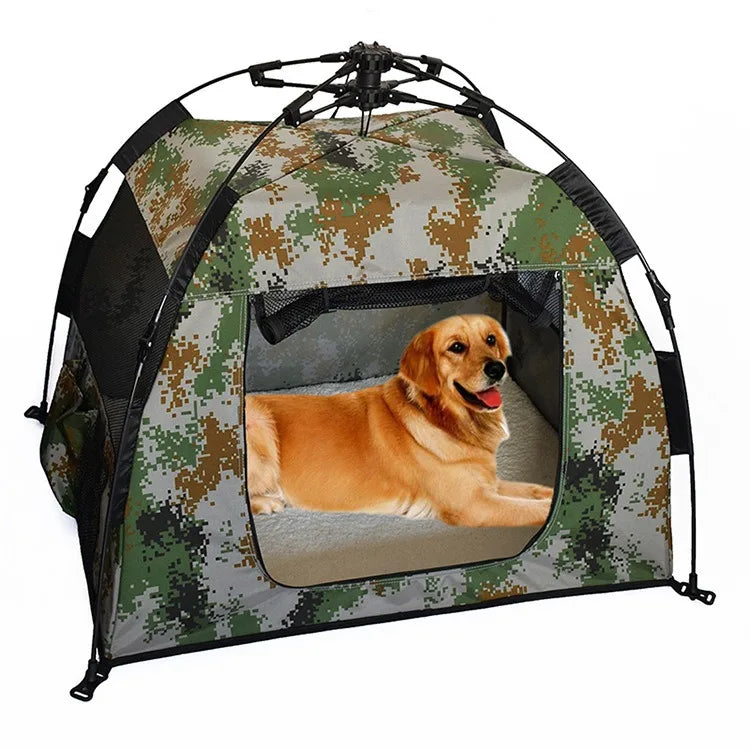 PoeticExist Wholesale Outdoor Travel Washable Foldable Pet Carrier Cat Dog Car Pet Multi-functional Automatic Portable Tent
