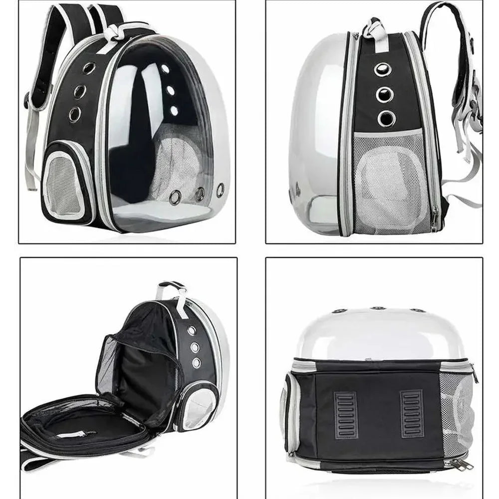 Portable Carrier Capsule Astronaut Shoulder Cat Dog Backpack Foldable Pet Travel Bag Large Space Tent Cage Bubble Pet Supplies