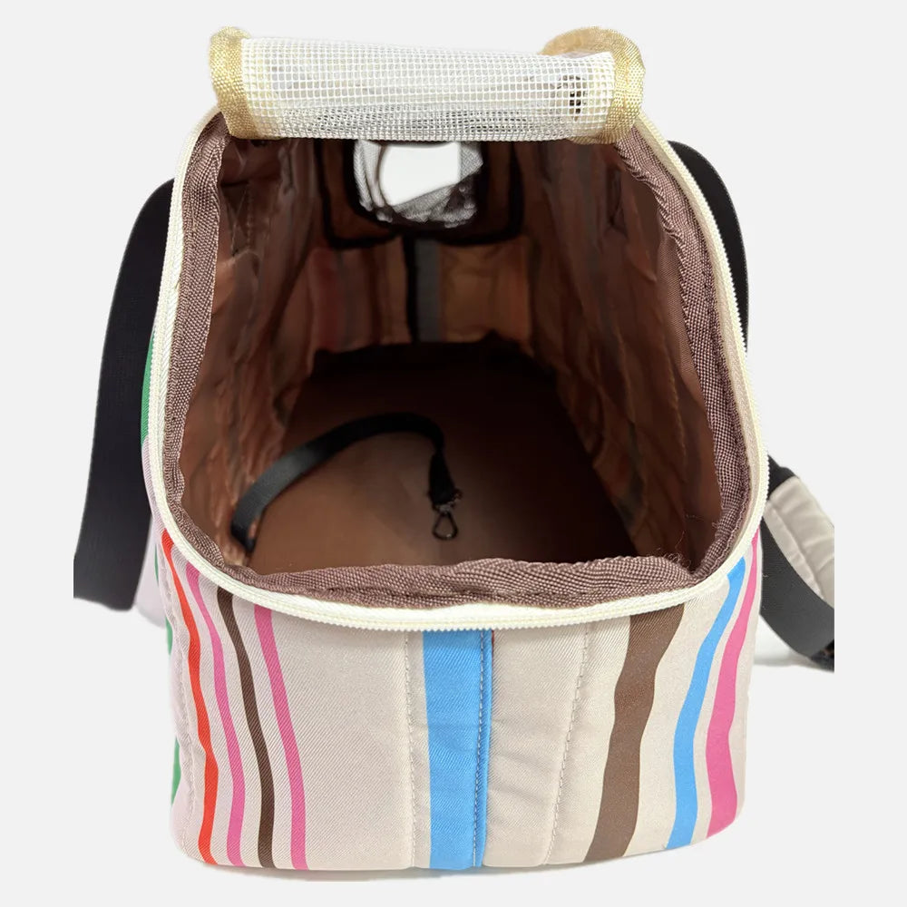 Small Dog Carrier Bag Pet Cat Shoulder Handbag Portable Dog bag safe travel Chihuahua Cat Dog one shoulder crossbody pet bag