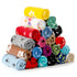 20 Styles Dog Cat Fleece Blankets Puppy Blanket, 23.6 X 27.6 Inch Small Soft Fleece Fabric Dog Cat Blankets Pet Blanket with Paw