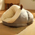 Cute Slippers Shaped Dog Bed Cat Sleep Bag Foldable Washable Pet Bed Warm Small Dog Kennel Breathable Dog House Pet Suppies
