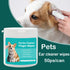 Pet cleaning products  Ear cleaning wipes  Ear care fingertips Ear mite removal  Cat and dog ear cleaning pet products