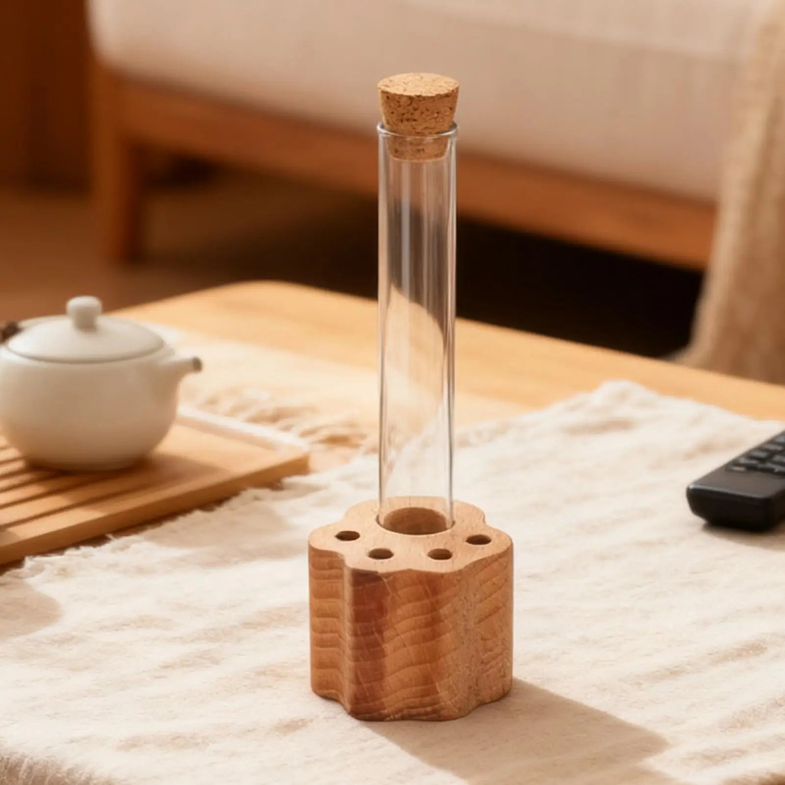 Cat Whisker Keeper Jar mini glass whisker organizer transparent pet hair and whisker vase cat and dog whisker collectors