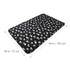 Double Sided Fleece Blanket 100*70Cm Black Pet Bed Mat For Dogs Cats Dog Mat Machine Washable Warm Soft Pet Cushion
