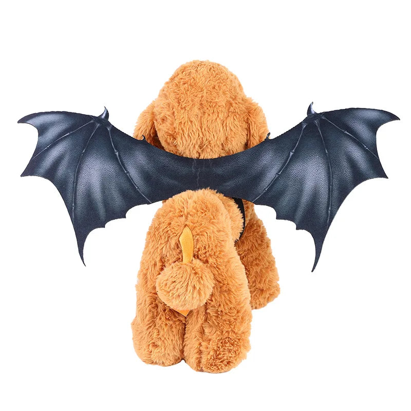 2025 New Product Halloween Pet Party Cosplay Decoration Cat Ghost Festival Costume Dog Bat Wings Holiday Gift