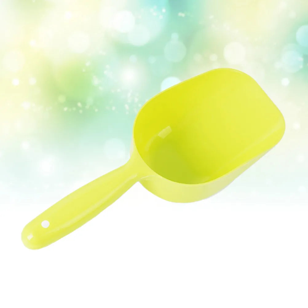 Premium Cat Sand Food Shovel Heavy Duty Stainless Steel Pet Care Tool for Litter Box Cleaning and Kibble