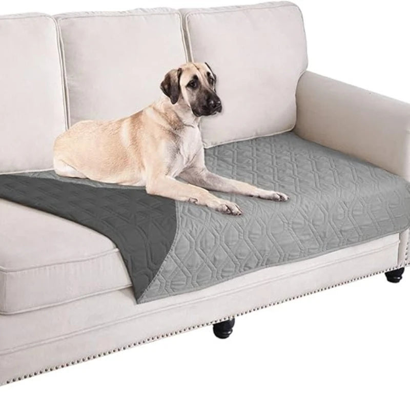 Essential Non-Slip Pet Pad for Home, 100% Waterproof Impermeable, All-Season Dog Bed Mat & Sofa Cover Protector