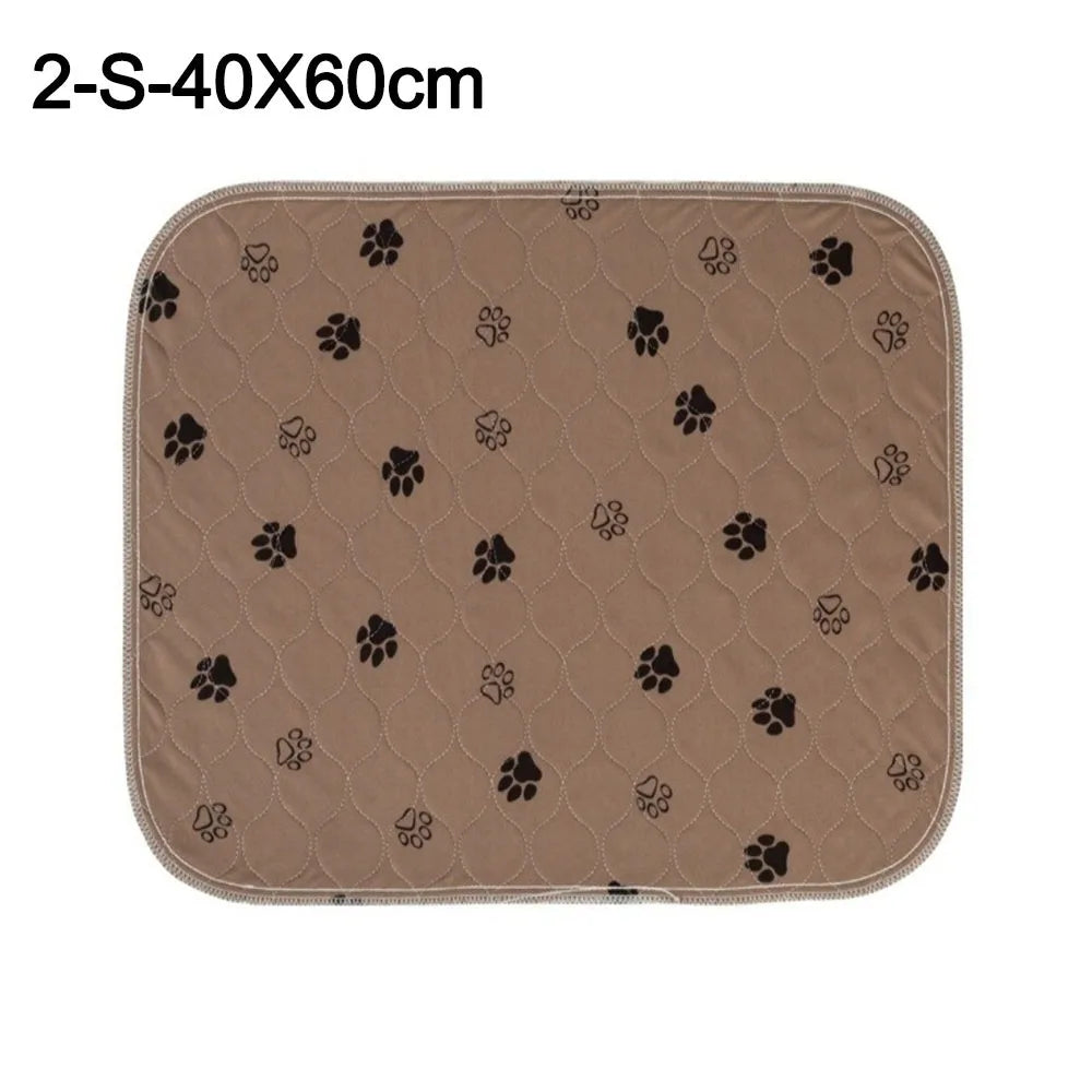 Absorbing Pad Waterproof Puppy Pee Pad Fast Absorbing Reusable Pet Bed Mat Soft Breathable Pet Sleep Pad Pet Training