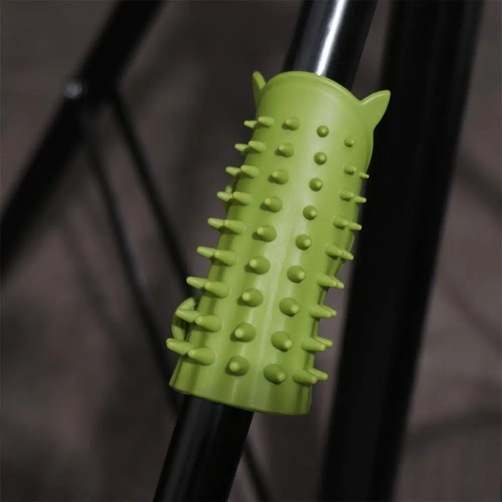 Cat Silicone Pet Massage Comb Self Cleaning Softer Cat Scratching Rubbing Brush Durable Cat Scratcher Massager Wall Corner