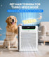 Large Room Air Purifier with Washable Filter, PM2.5 Display, 22dB Sleep Mode, Covers 2600 Sq Ft for Pet Hair Smoke Odors