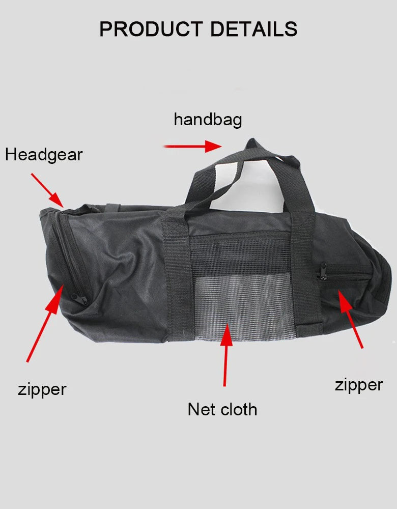 Cat Restraint Bag Cleaning Grooming Bags Bathing Mesh Bag Kitten Restraint Bags Portable Multifunctional Travel Bag For Cat