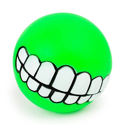 Funny Pet Dog Toy Ball Chew Treat Holder Tooth Cleaning Squeak Toys Dog Puppy Training Toys Pet Supplies