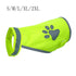 Ventilate Cozy Dog paw High Visibility Pet Safety Vest Dog Jacket Pet Hi Vis Coat Pet Reflective Vest