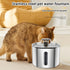 Cat Water Fountain 2.5L Stainless Steel Pet Water Fountain Dog Water Dispenser Automatic Cat Fountain Dog Bowls Cat Products