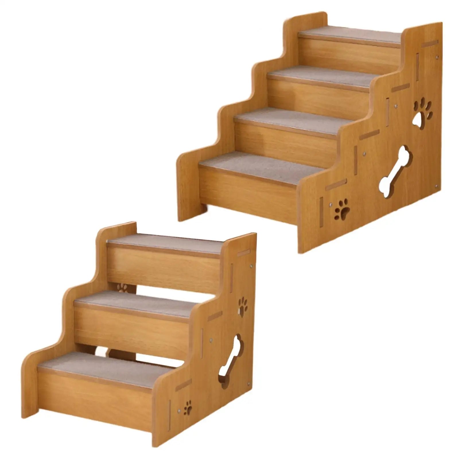 Pet Stair Stable Lightweight Dog Stair for High Bed for Couch Bed Cars
