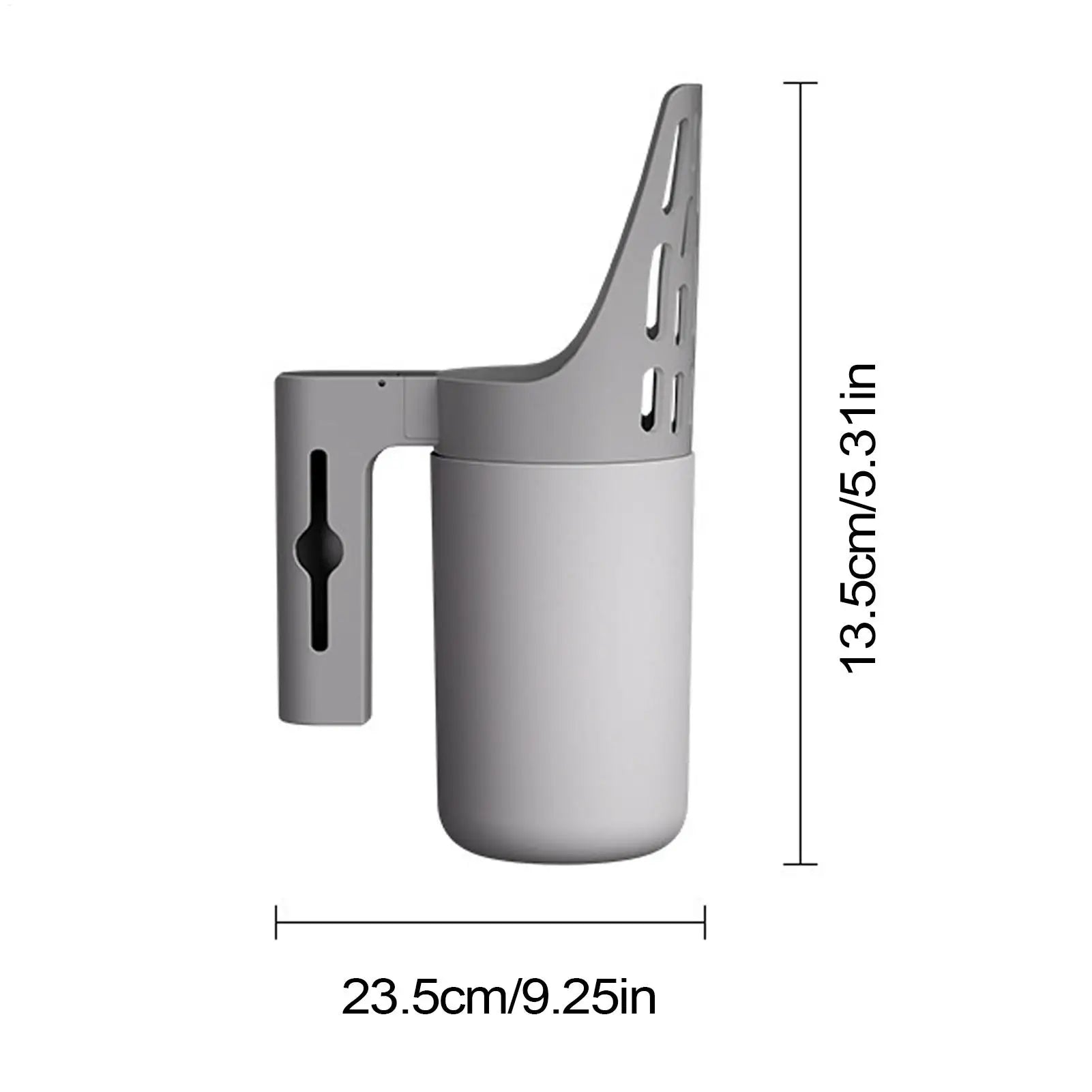 Portable Sifter Shovel Large Capacity Trash Can Poop Remover Cat Litter Scoop Cat Litter Scooper with Holder for Indoor Outdoor