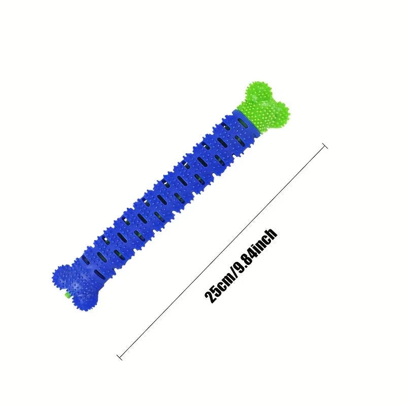 Simulation Detachable Bone Dog Toy with Built-In Teeth Cleaning Brush Pet Teeth Grinding Stick Training Chew Toy for Dogs