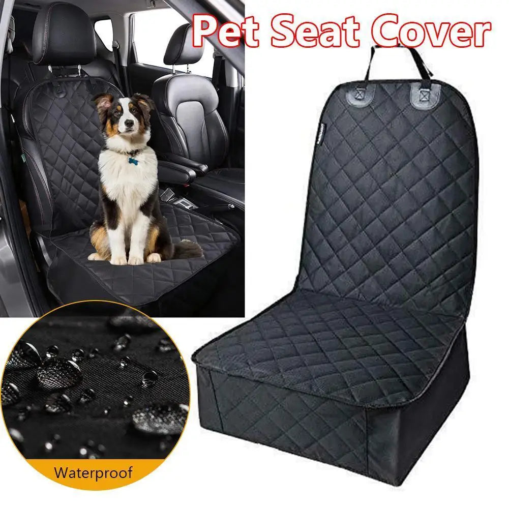 Pet Cat Dog Carrier Waterproof Folding Pet Cat Dog Carrier Mat Seat Cover Back Seat Pet Cover Protector Car Travel Accessories
