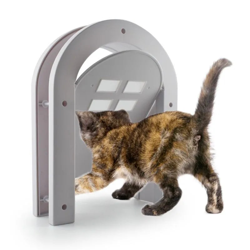 3Colors Pet Dog Door Hole Outdoor Dogs/Cats Pet Window Door Home Fashion Garden Entry/Exit Door Hole Pet Supplies LJ159
