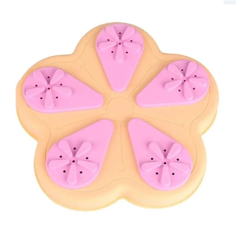 23GA Dog Treat Puzzle Cats Slow Feeder Enrichment Smooth Round Toy Prevent Obesity Creative Slow Feed Cats Toy