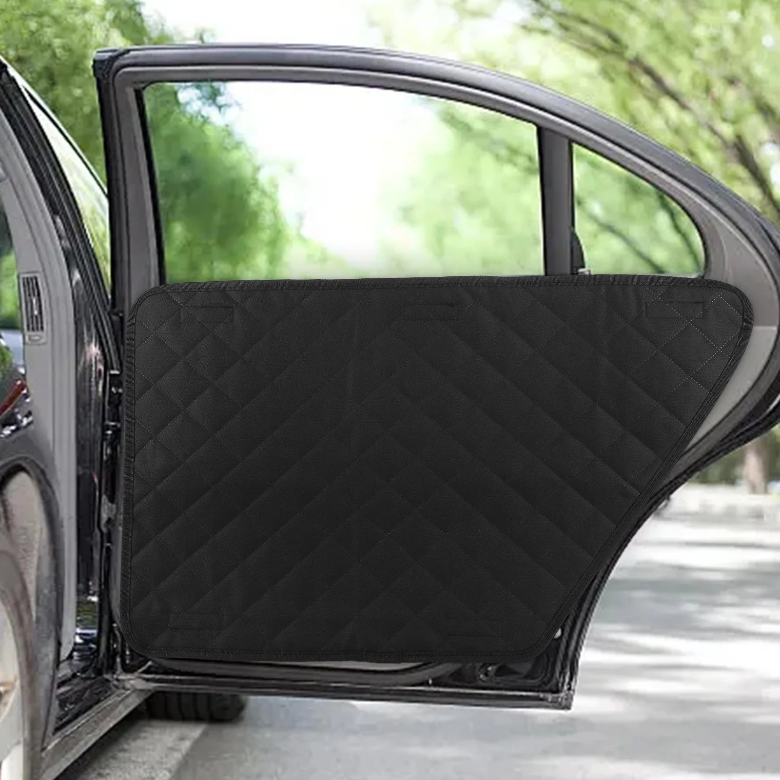 2 Pcs Oxford Waterproof Car Interior Cover for Dog Pet Anti-Scratch Car Door Protector Vehicle Door Protector Car & SUV Supplies