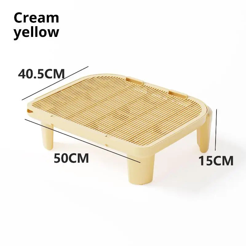 Cat Litter Mat Kitten Litter Tray Footboard Pad Reusable Portable Pet Falling Pad Washable For Bedroom Indoor Living Room
