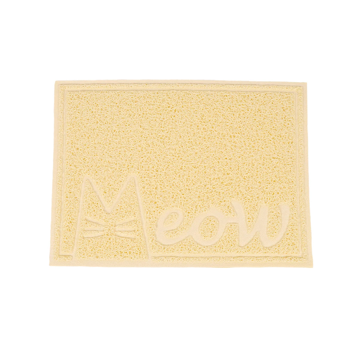 A pet mat cat litter mat cat foot rubbing mat pet placemat cat toilet mat cute multifunctional cat litter mat