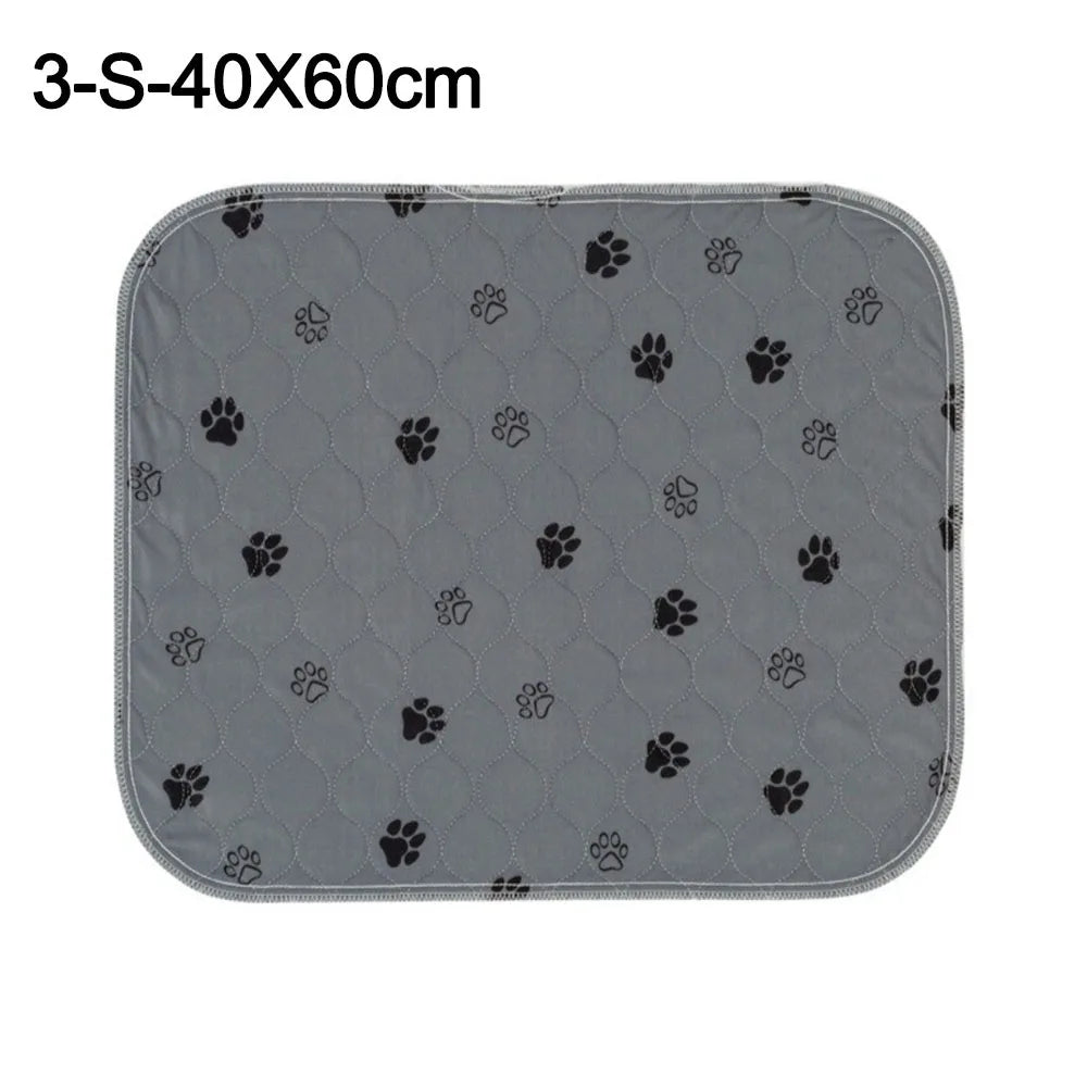 Durable Waterproof Puppy Pee Pad Fast Absorbing Reusable Pet Bed Mat Breathable Washable Dog Urine Pad Pet Training