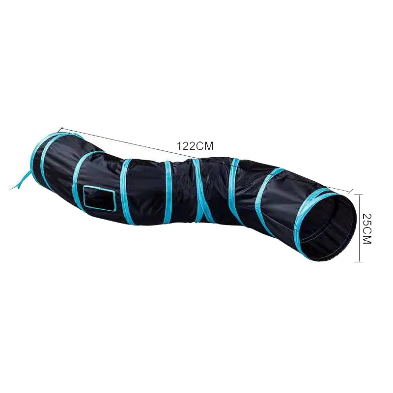 S Shape Pet Cat Tunnel Tube Funny Toys for cats Foldable Cat Toys Interactive Rabbit Play Games Kitty Tunnel Chat Pet Product