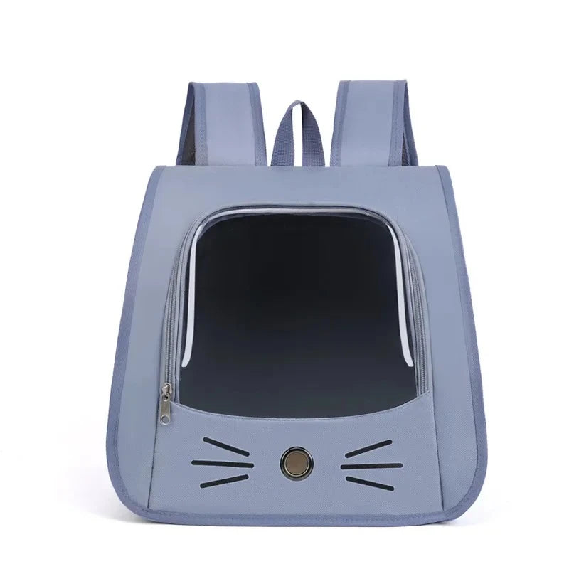 Portable Outdoor Breathable Cat Carrier Backpack Shoulders Bag for Cats and Small Dogs Transport