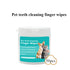 Disposable Pet Cleaning Products Teeth Cleaning Wipes Ear Care Fingertips Ear Mite Removal Cat and Dog Ear Cleaning Pet Products