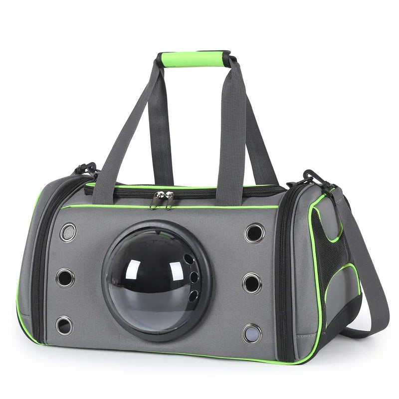 Dog Carrier Bag Breathable Large Capacity Cat Carrier Bag Pet Outing Portable Cat Puppy Handbag Crossbody Small Pet Slings