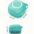 Daily Home Pet Silicone Massage Brush - Cute Smile Shape Soft Teeth Groomer Daily Dog Cat Massage Brushing Tool