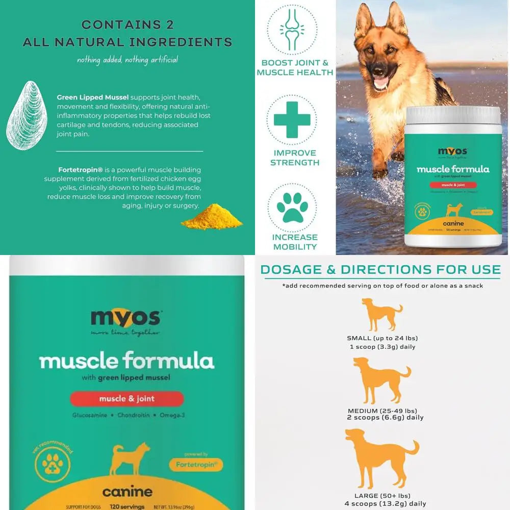 MYOS Muscle & Joint Powered by Fortetropin with Green Lipped Mussel (396 gr)