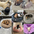 Round Cat Beds House Soft Long Plush Nest Pet Bed For Dogs Basket Pet Products Cushion Mat Animals Sleeping Sofa Suit For Winter