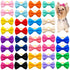 30PCS Small Dog Bows Pet Dog Hair Accessories Rubber Bands Small Dog Cat Hair Bows For Dogs Cats Grooming Products