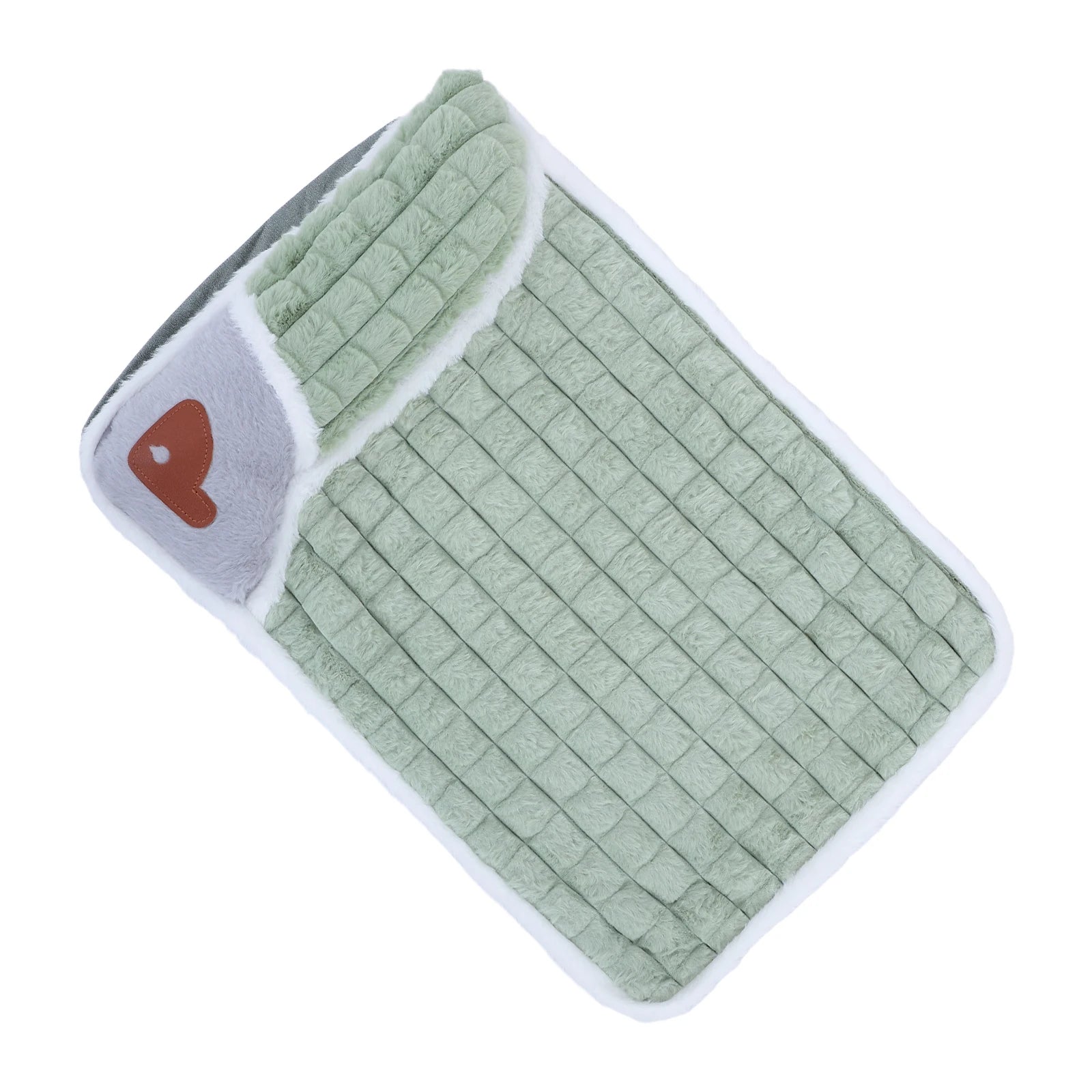 Extra Thick Insulated Large Dog Bed Pet Cushion Mat Removable Cover Durable Warm Sleeping Pad For Puppies Senior Dogs Rectangle