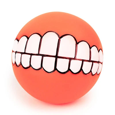 Funny Pet Dog Toy Ball Chew Treat Holder Tooth Cleaning Squeak Toys Dog Puppy Training Toys Pet Supplies