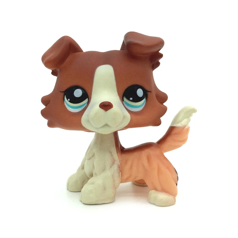 Lps Toy Cat dog Shop Presents Original pet shop toys collie dogs girls birthday gifts old original animals figures