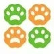 Silicone Stickers for Clothing Dust Removal Removes Lint From Clothes Machine Washable for Sticky Pet Hair Laundry Products Home