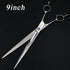 9 inch pet dog grooming scissors professional hair straight shears for dogs & cats