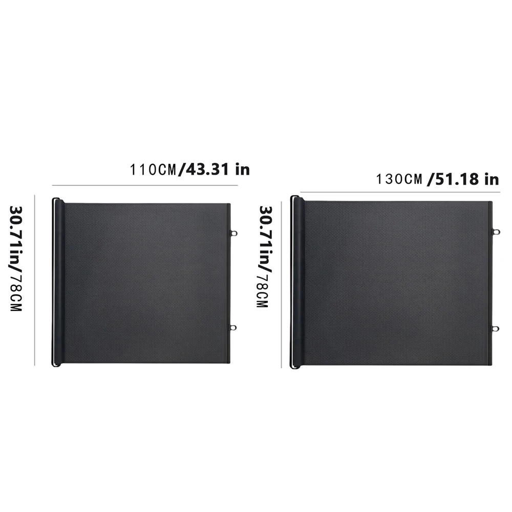 Retractable Dog Gate Pet Door Fence for Doorways Stairs Hallways Indoor Easy Install Adjustable Puppy Cat Pet Gates
