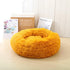 Round Cat Beds House Soft Long Plush Bed For Dogs Basket Pet Products Cushion Cat Bed Cat Mat Sleeping Sofa, Suitable For Winter