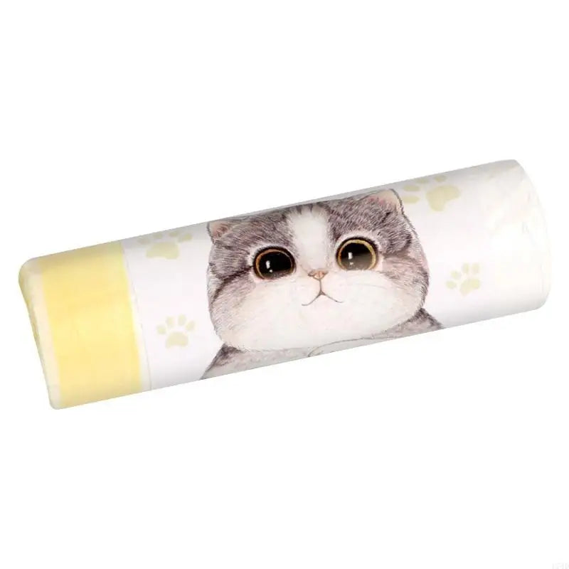 L74D Cats Pan Liners Disposable Litter Box Liners Durable Thickened Drawstring Litter Bags Leak-Proof Waste Bags