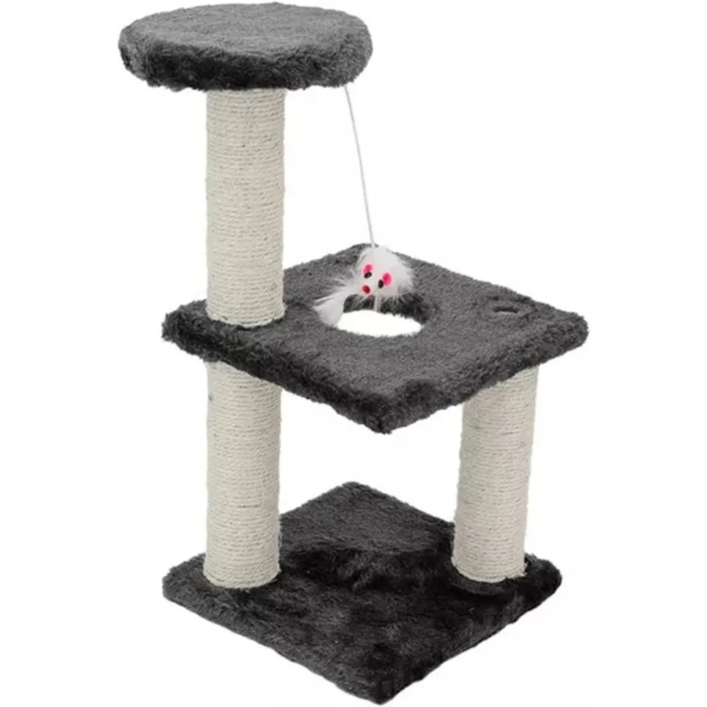 Climbing Tower for Cats: Multi-Layer Sisal Scratching, Jumping, and Playing Pet Product