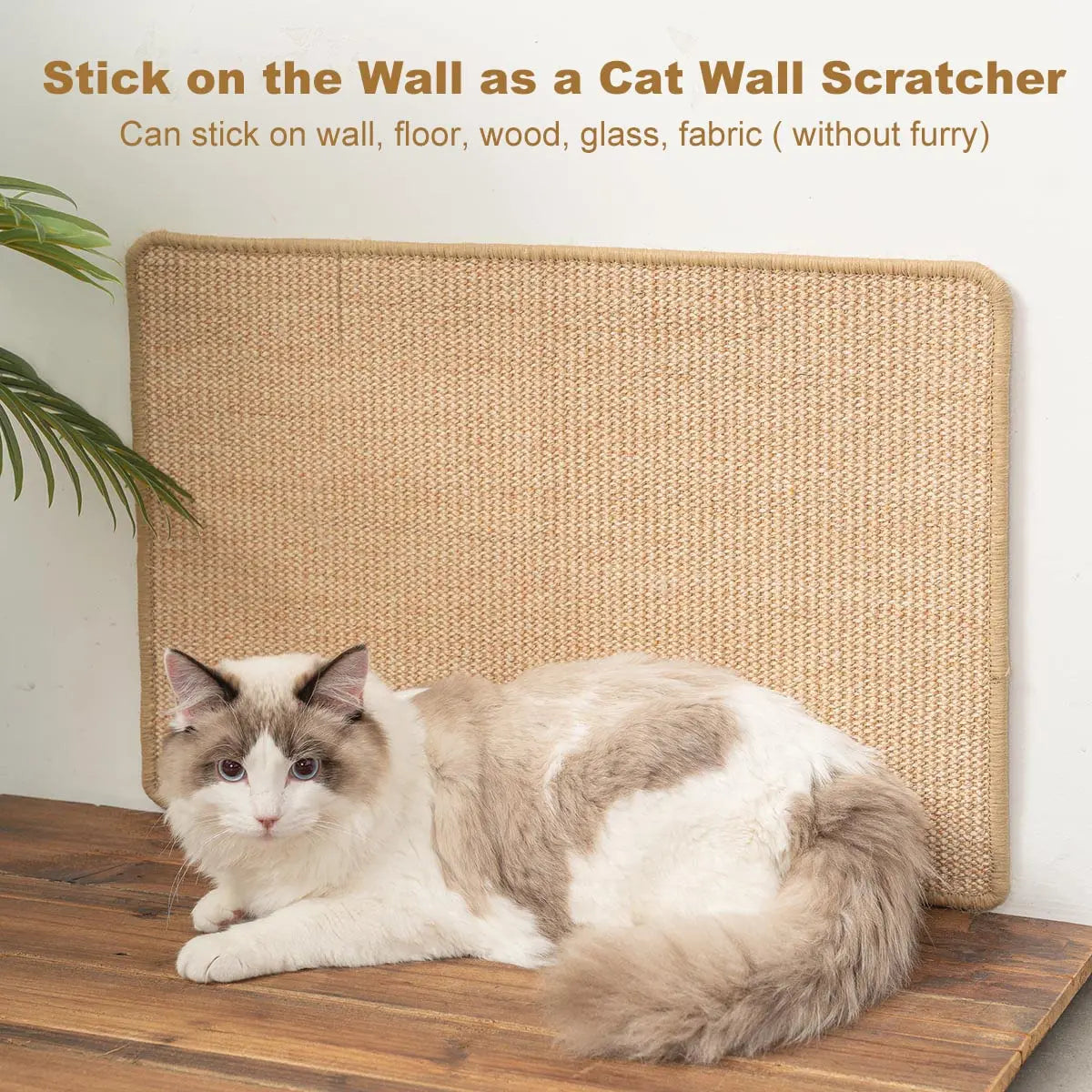 Cat Scratcher Sisal Mat Board Cat bed Cat Scraper Cats Tree Protective Sisal Mat for Cats to Keep Your Furniture Safe