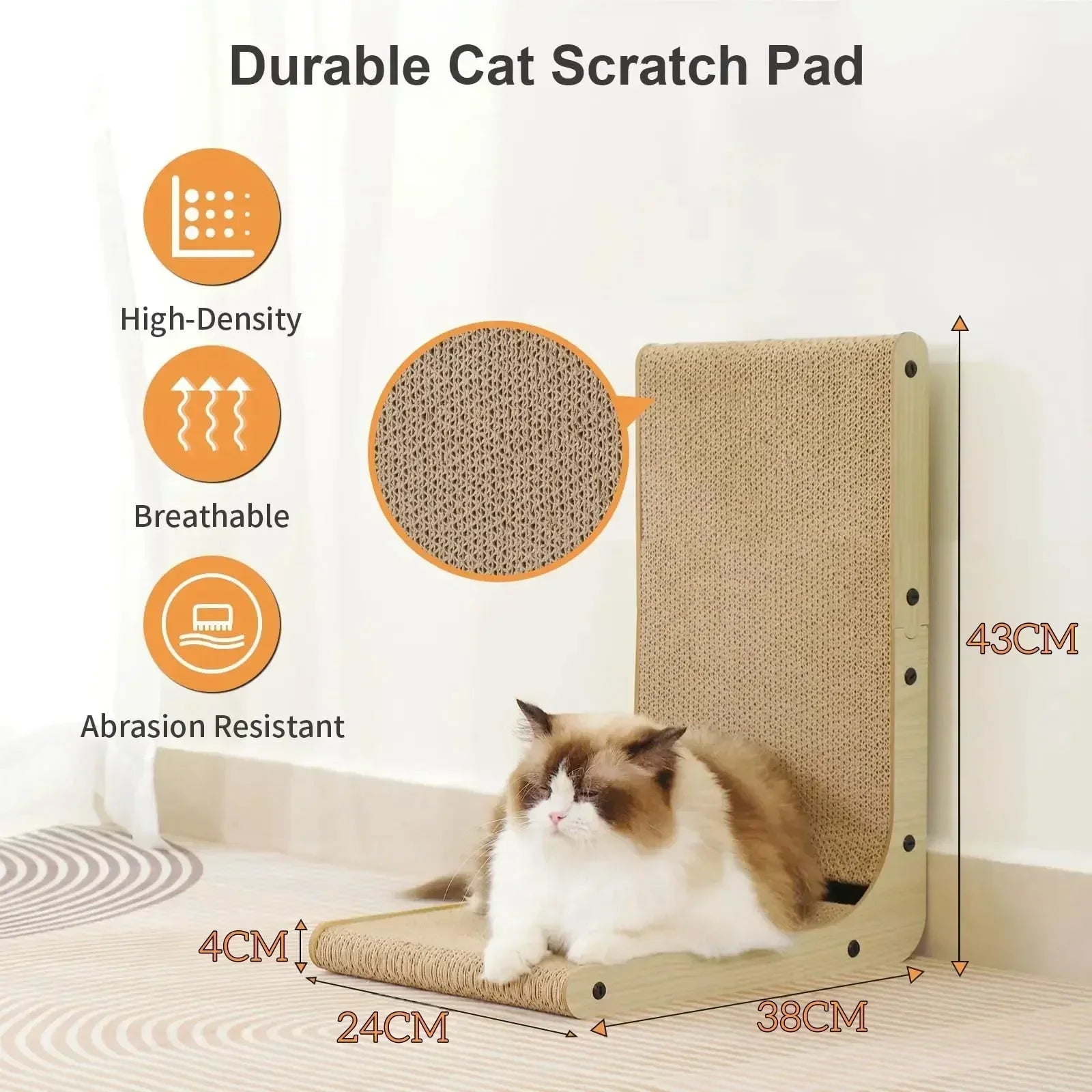 Cat Scratcher Cats Scratching Board Wear-resistant Scratch-resistant Cat Scratching Post Cats Pet Climbing Frame Cat Furniture