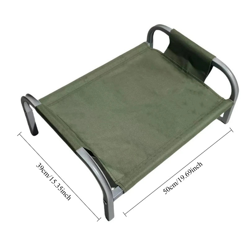 Removable Washable Summer Dog Beds Comfortable Portable Dog Crate Elevated Dog House Portable Camping Beds